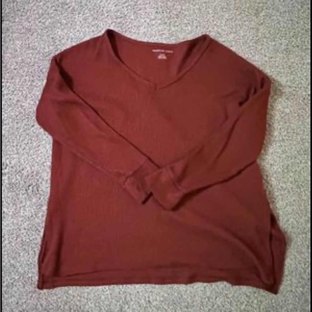 Burnt Orange Long Sleeve